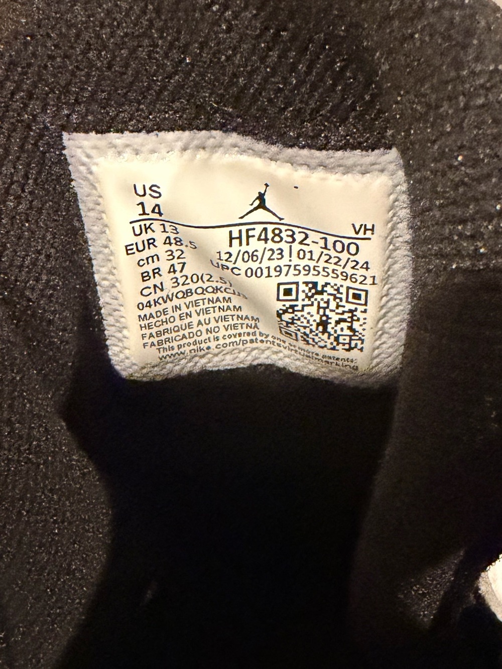 Jordan True Flight Oreo - Picture 10 of 11